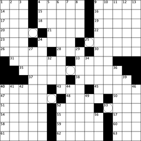 Milpa crossword grid